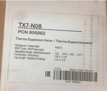 Valva termostatica Alco TX7-N08 806862 